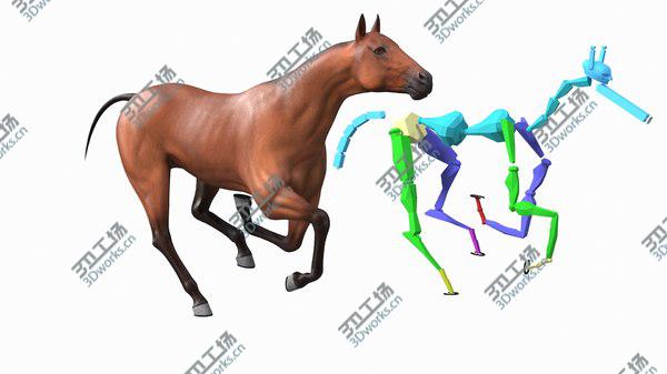 images/goods_img/20210312/Horse Drawn Leather Driving Harness Rigged 3D model/3.jpg